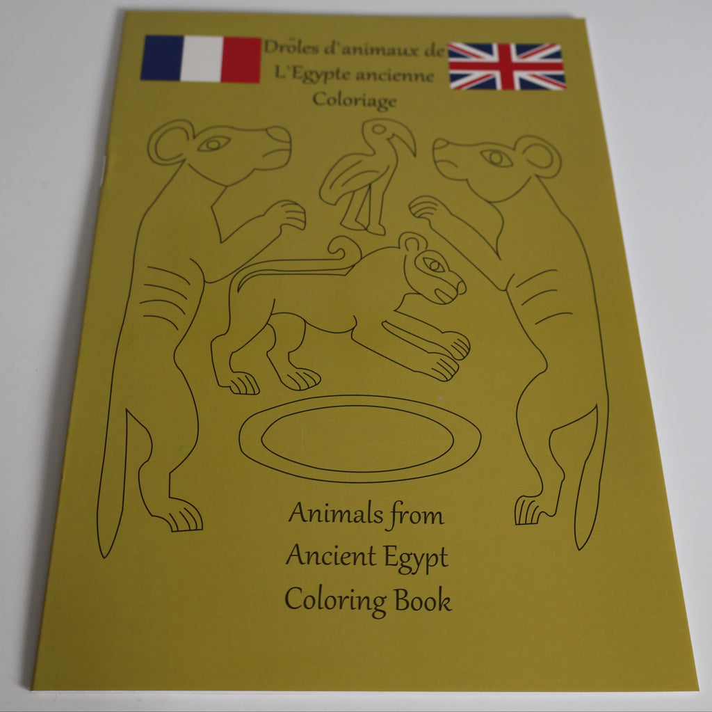 Animals from Ancient Egypt (coloring book)