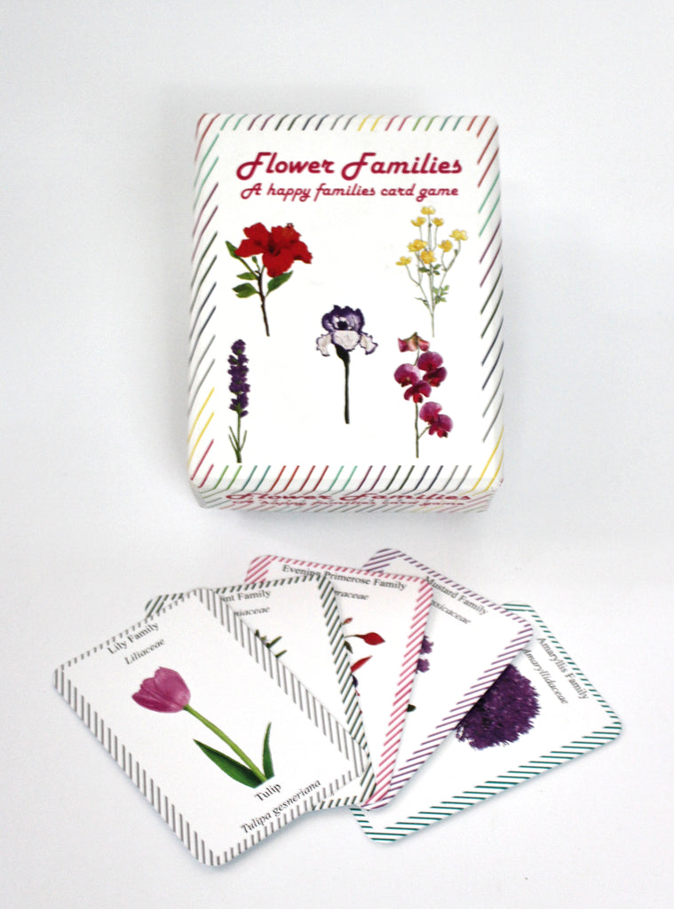 Flower Families Playing Card Box