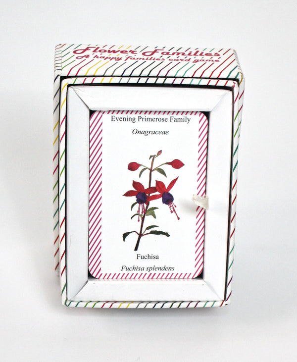 Flower Families Playing Card Box