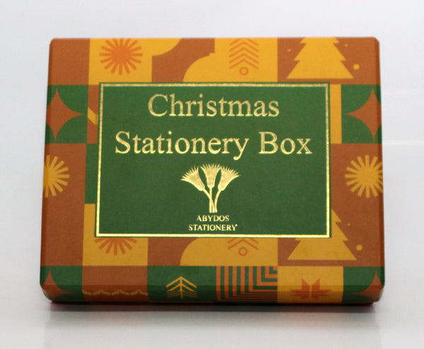 Yellow Christmas Stationery Box