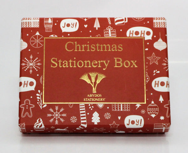 Red Christmas Stationery Box