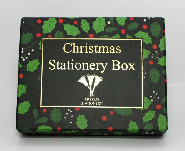 Green Christmas Stationery Box