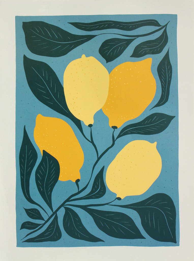 Lemon A3 Size Poster