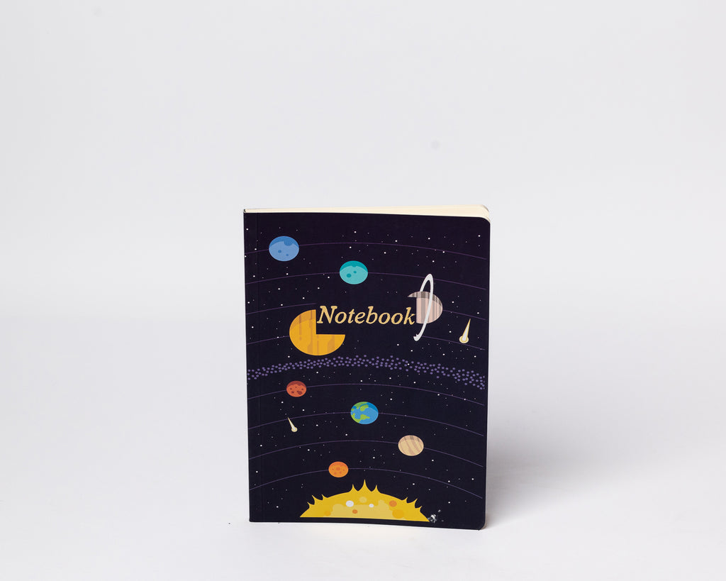 Space System Notebook Space Notebook - Softcover, A5, Lined – Abydos Egypt