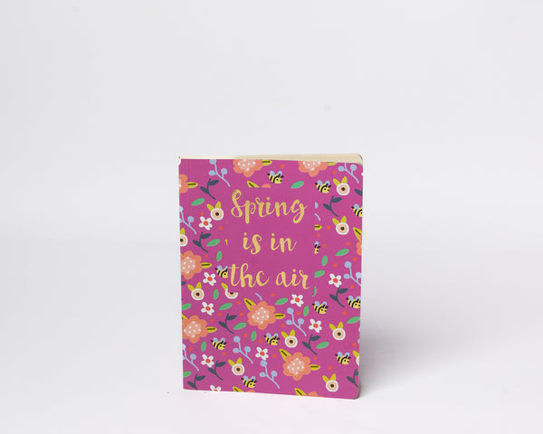 Spring Notebook - Softcover, A5, Lined