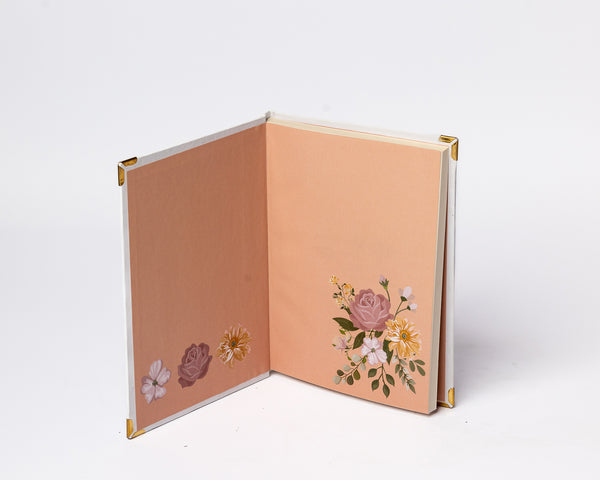 Bouquet Notebook - Hardcover, A5, Lined