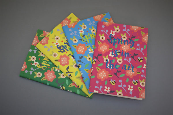 Spring Copybook - Softcover, A5, Lined