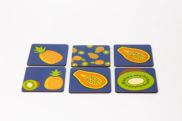 Fruits & Veggies Coasters
